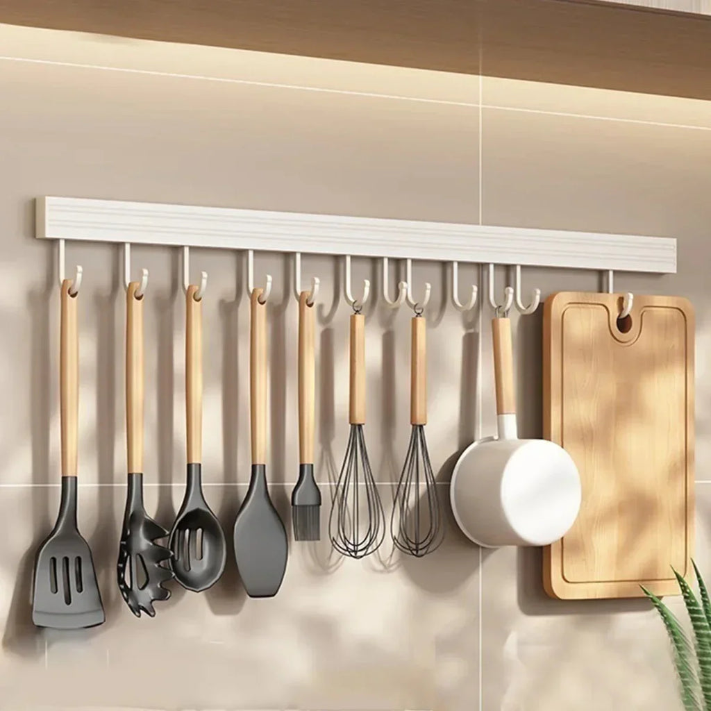 KÜCHENFLOW Organizér na kuchyňské nástěnné háčky pro prkénka a náčiní