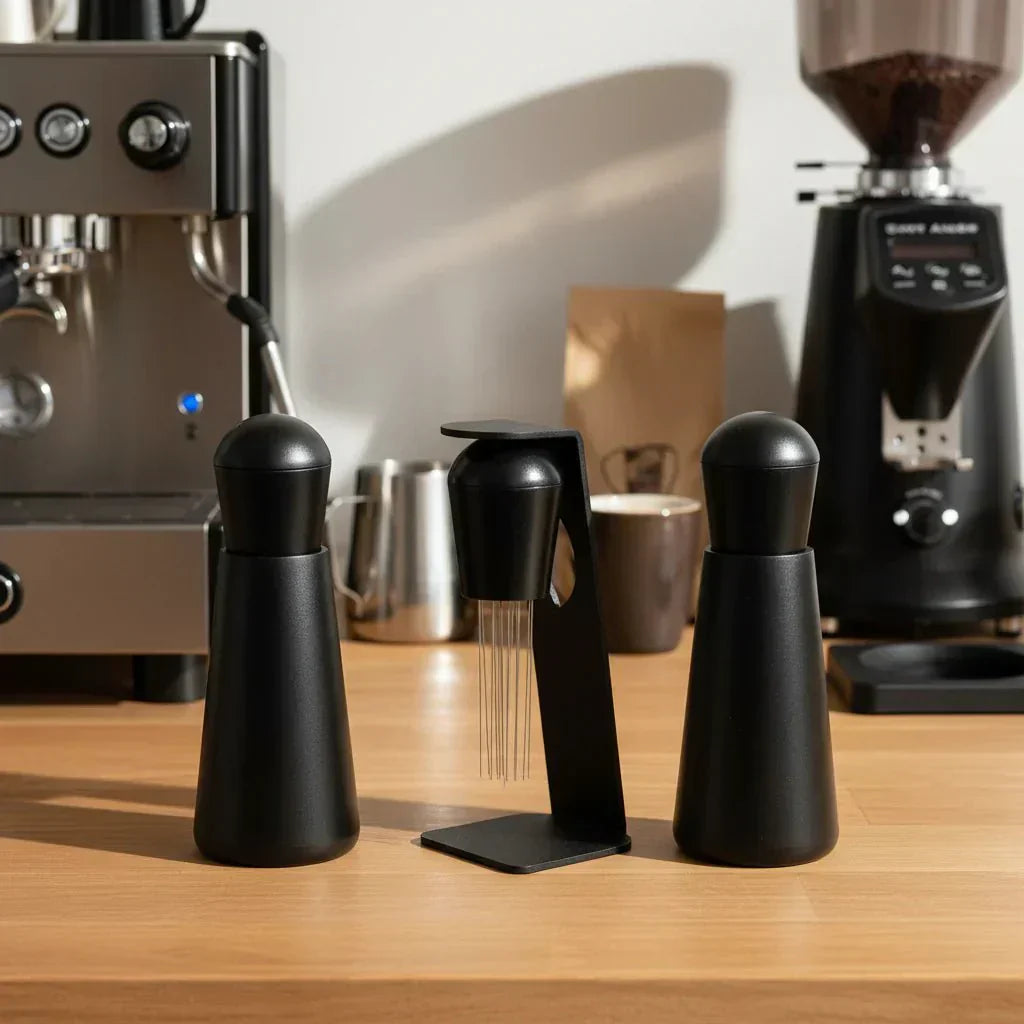 PulseStir přesný nástroj na míchání espressa pro rovnoměrné spaření baristů i domácích kávovarů