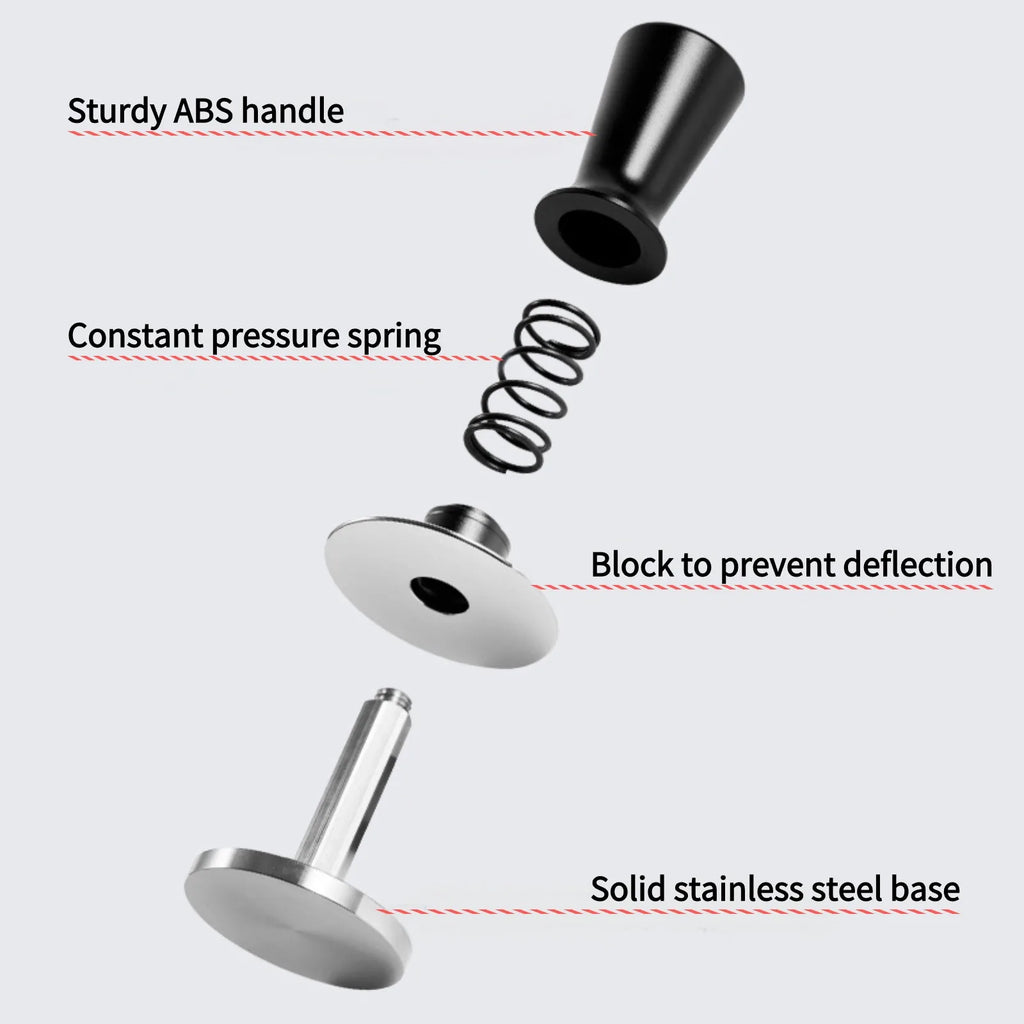 Asteris Espresso Tamper for jevn pressing og balansert ekstraksjon for hjemmebaristaer
