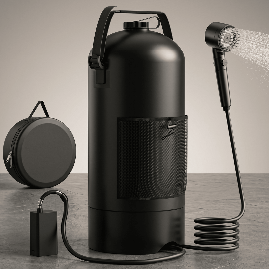 Compagnien Portable Camping Shower Kit for Outdoor Adventures