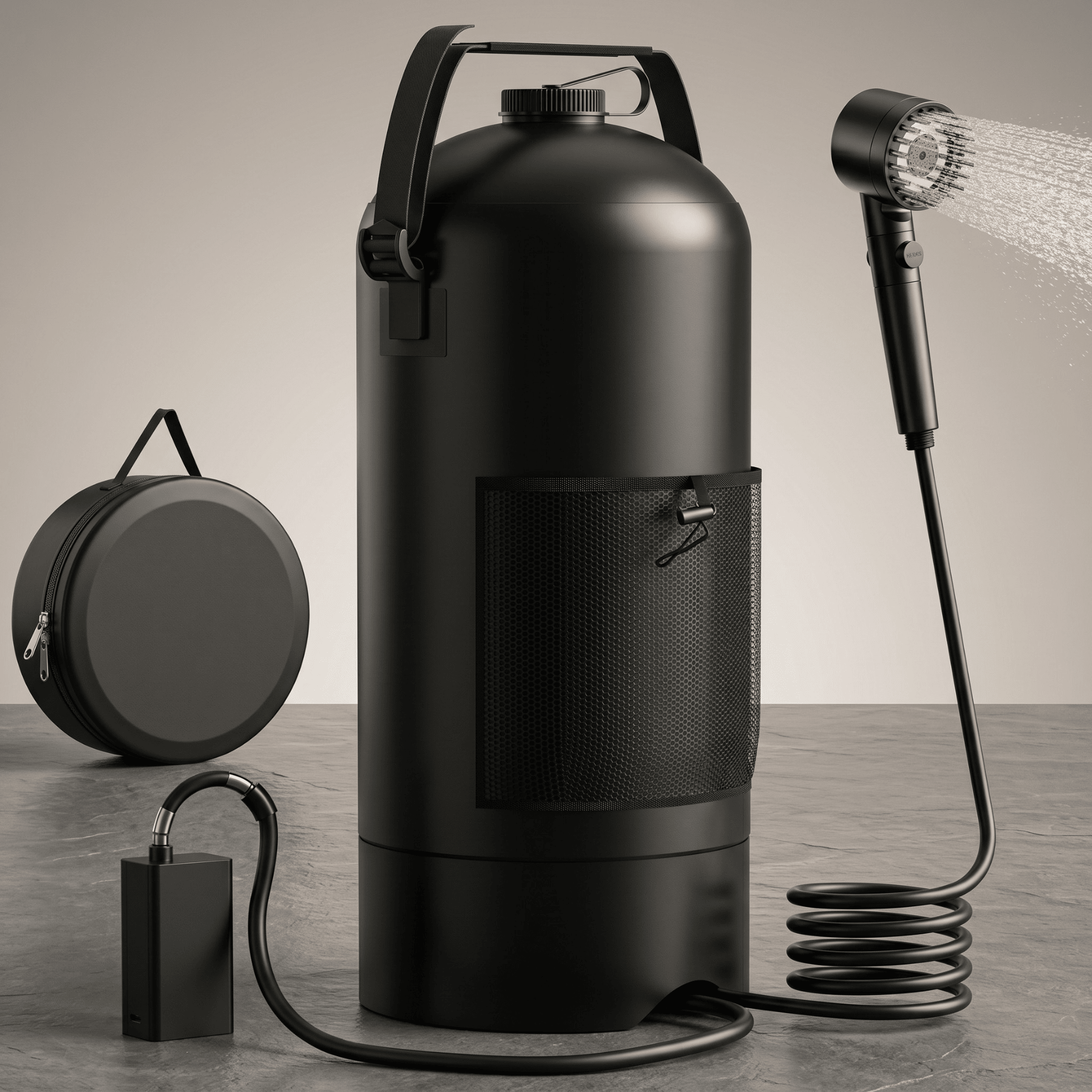 Compagnien Portable Camping Shower Kit for Outdoor Adventures