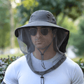 Mosquito Net Hat With Wide Brim For Outdoor Activities
