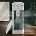 Přenosný stolní ventilátor Tenax s mlžením pro osobní ochlazení u stolu