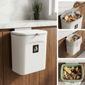 Mountable Kitchen Bin For Indoor Food Scraps And Waste