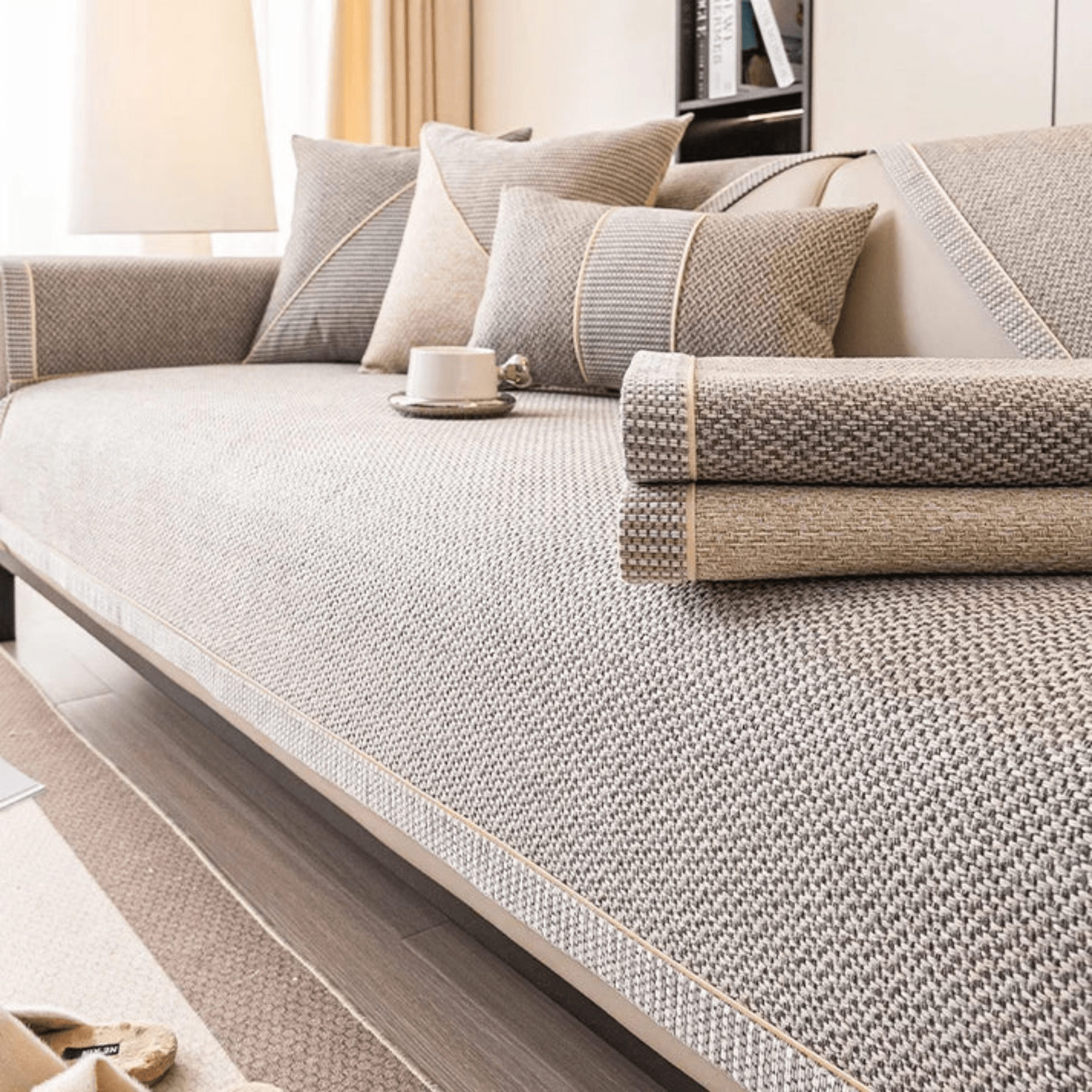 Compagnien Sofa Cover Non-Slip For Everyday Home Use Protection