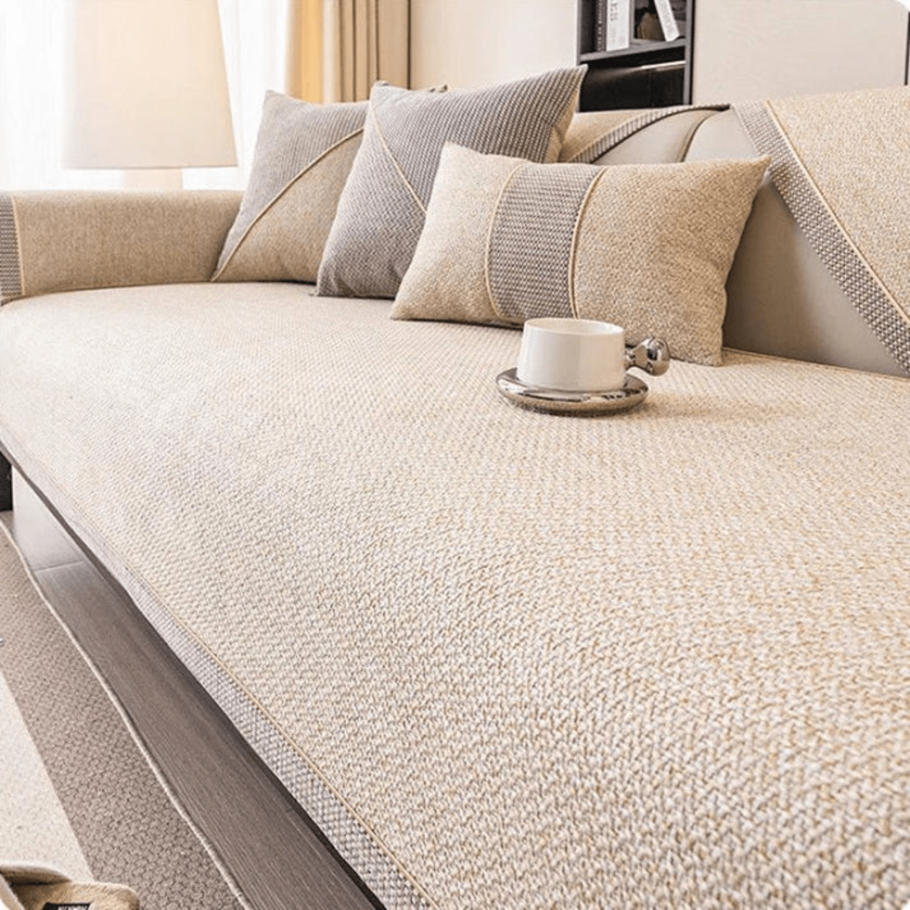 Compagnien Sofa Cover Non-Slip For Everyday Home Use Protection