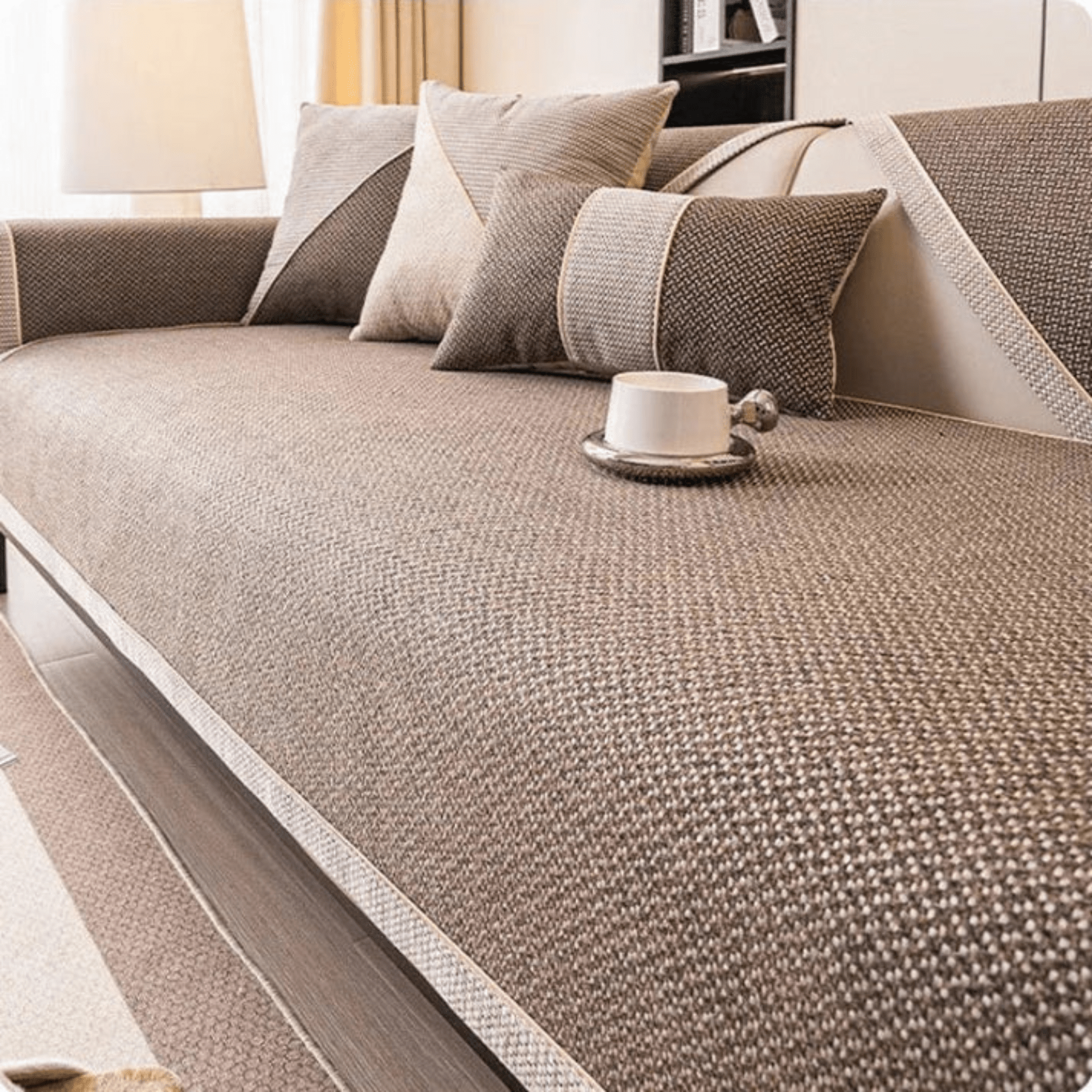 Compagnien Sofa Cover Non-Slip For Everyday Home Use Protection