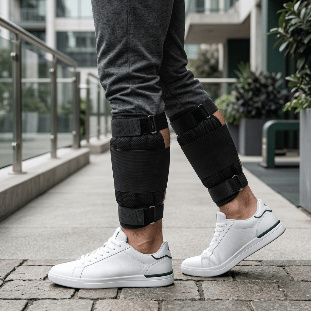 Compagnien Adjustable Ankle Weight Wrap For Leg Workouts And Resistance Training