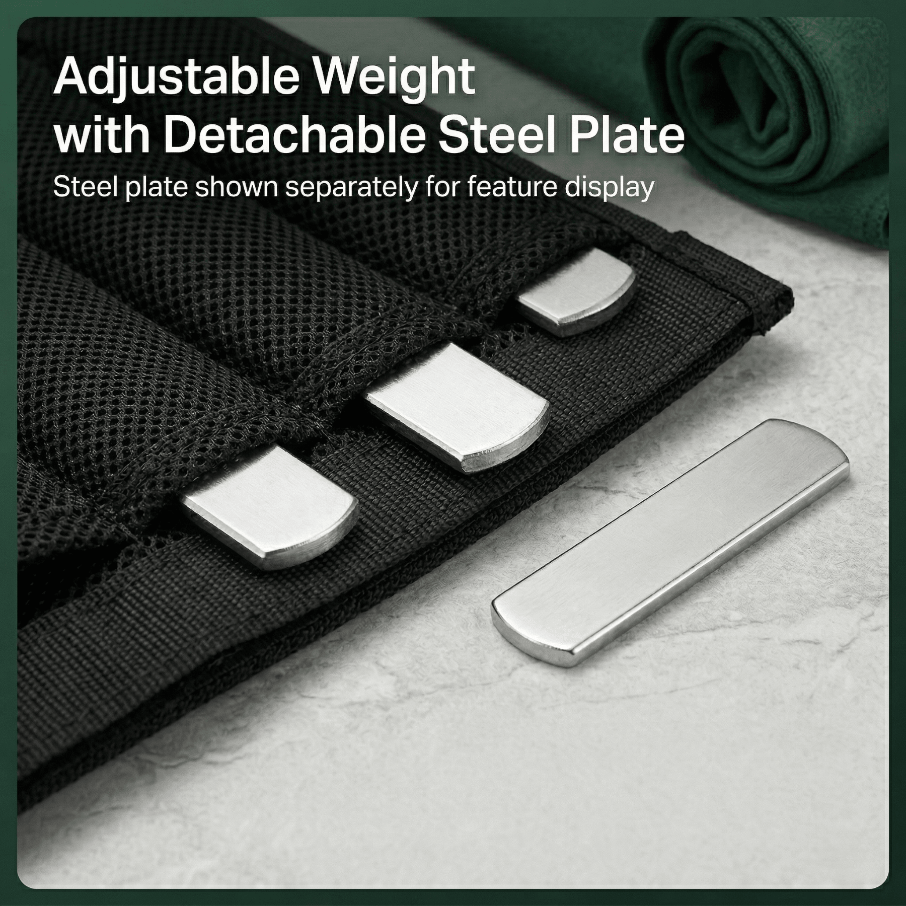 Compagnien Adjustable Ankle Weight Wrap For Leg Workouts And Resistance Training