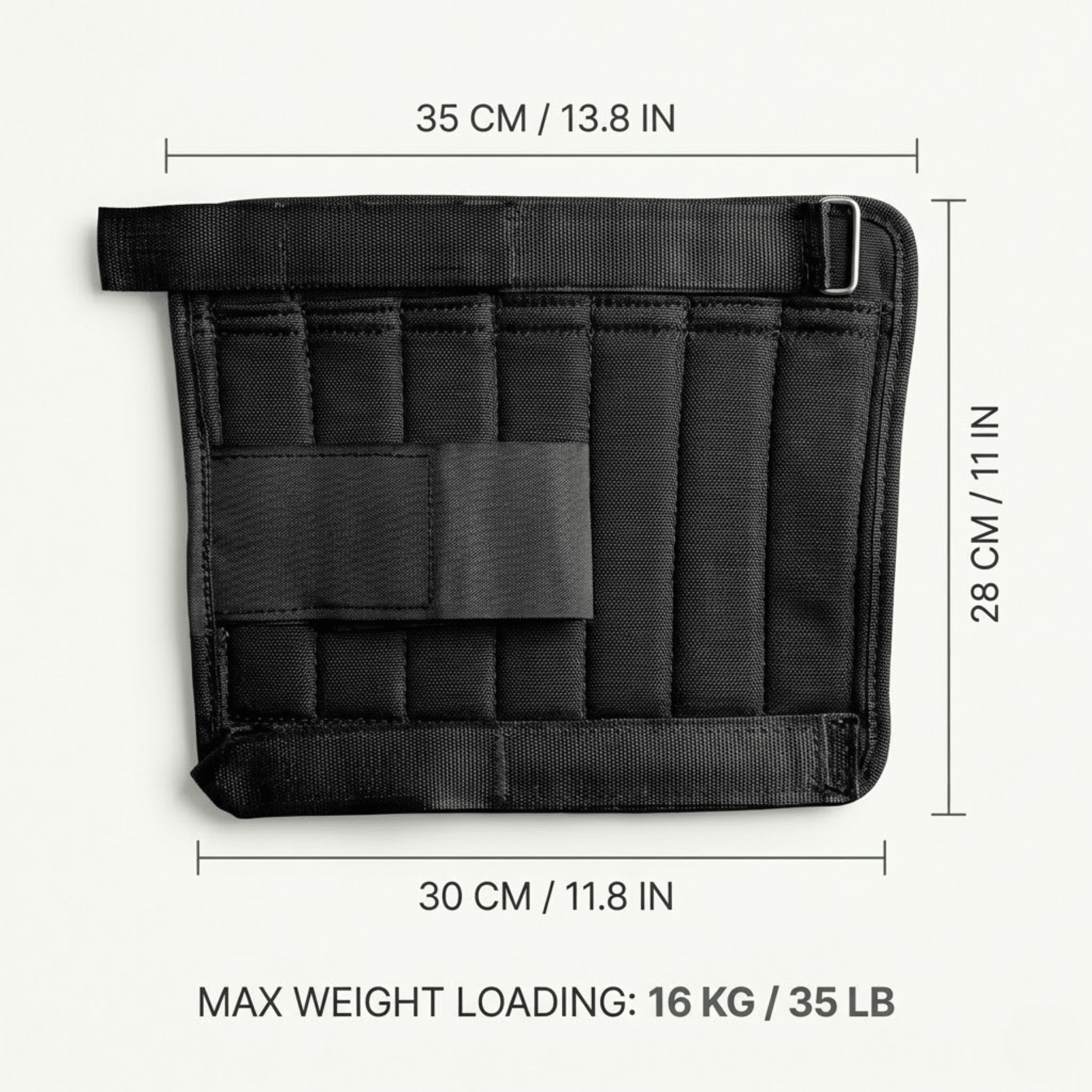 Compagnien Adjustable Ankle Weight Wrap For Leg Workouts And Resistance Training