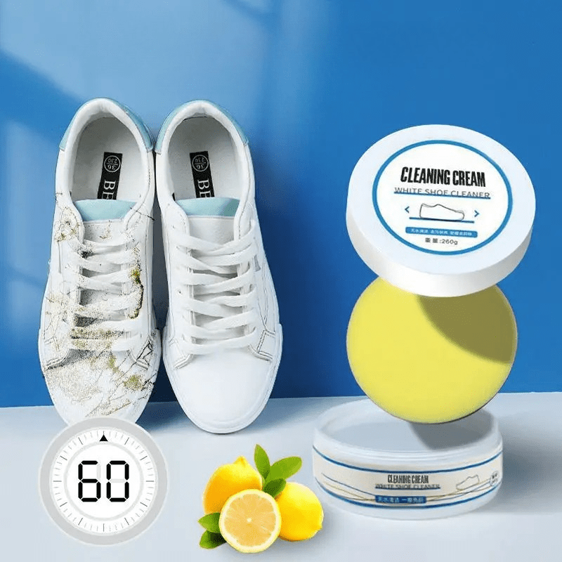 BrightStep Renew Nettoyant pour Baskets et Chaussures pour les Amateurs de Baskets Nettoyage Profond Premium