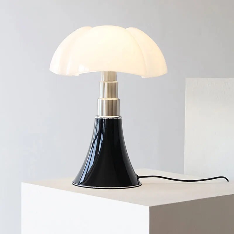 Florena Højdejusterbar Blomster Bordlampe til Sengebord