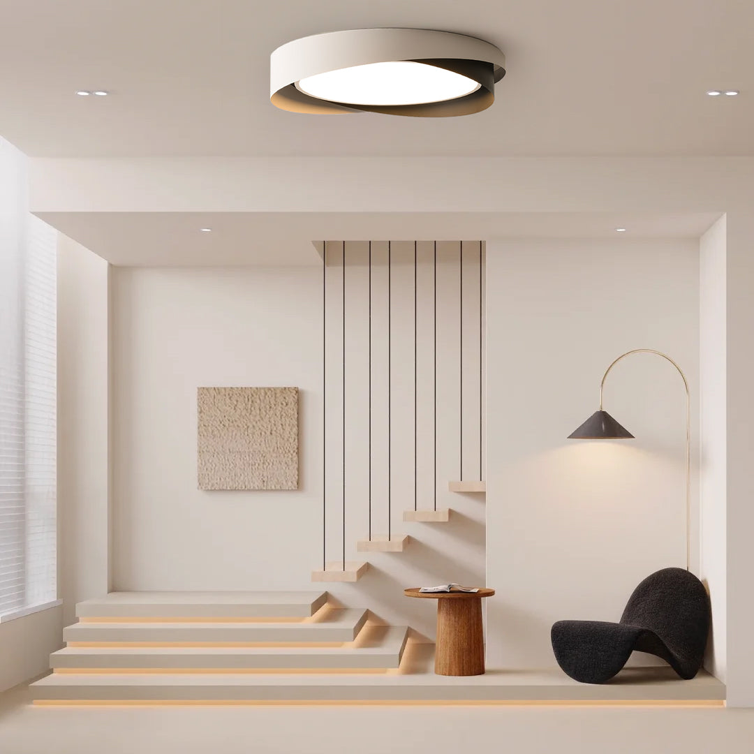 Liora Ceiling Light Fixture LED Minimalist Elegant Warm