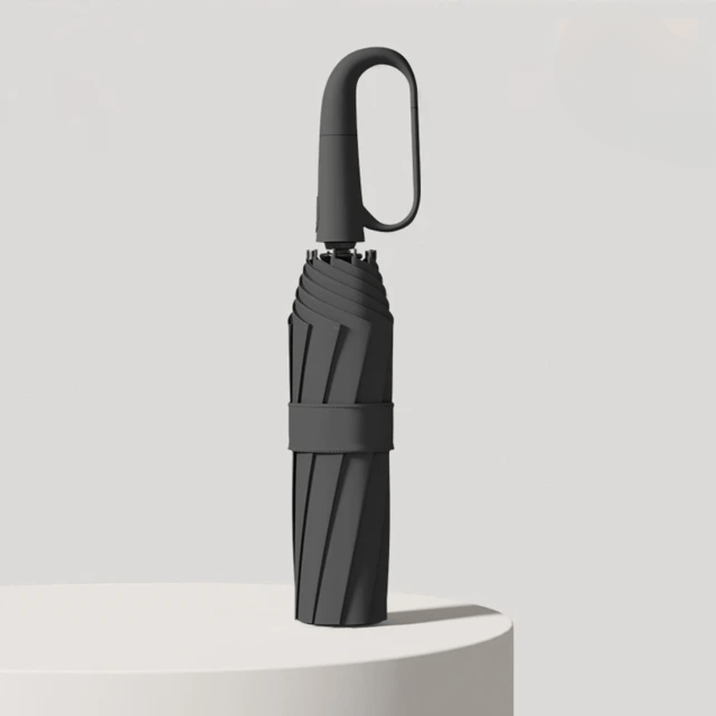 City Shield Automatic Compact Umbrella With Windproof Frame For City Dwellers