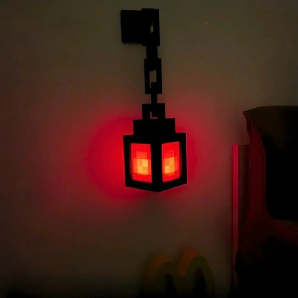 מנורת לילה רטרו פיקסל LED נטענת מבית Arcadia