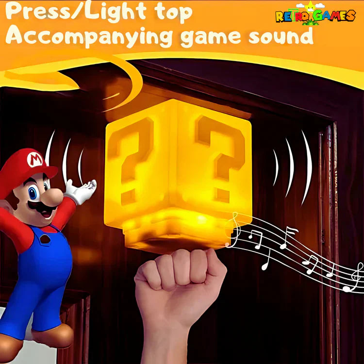 Illuminatore Blocco Domanda di Super Mario