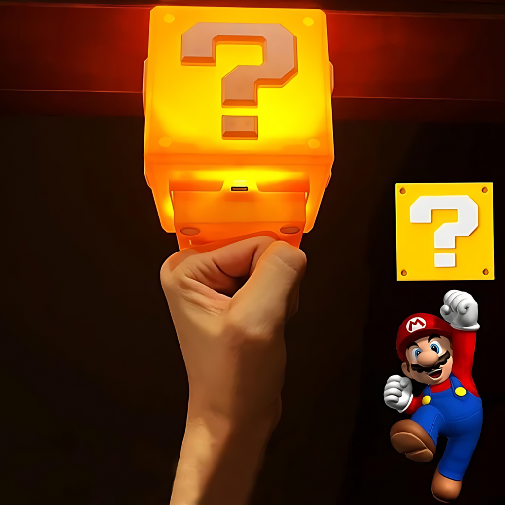Illuminatore Blocco Domanda di Super Mario