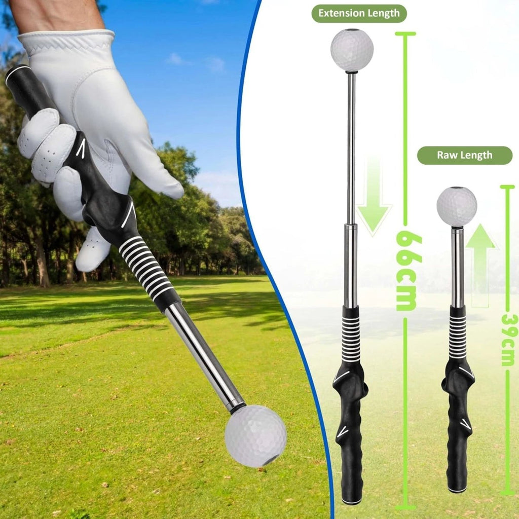 TempoPulse golfütés-edző kattintásos visszajelzéssel minden tudásszinthez