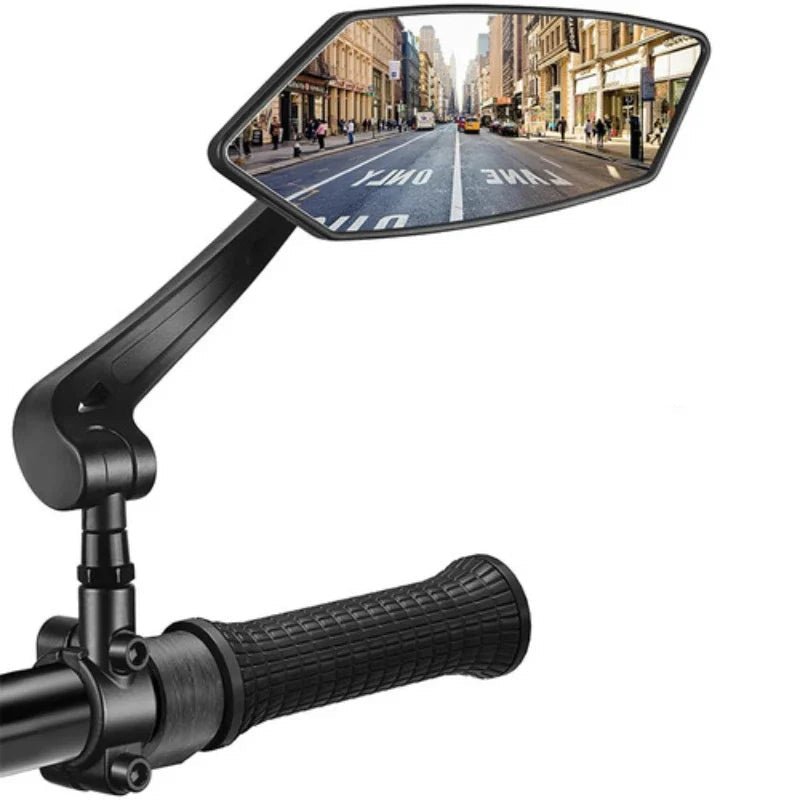 VistaGlide verstellbarer Fahrrad-Rückspiegel für Radfahrer mit weitem Blickwinkel