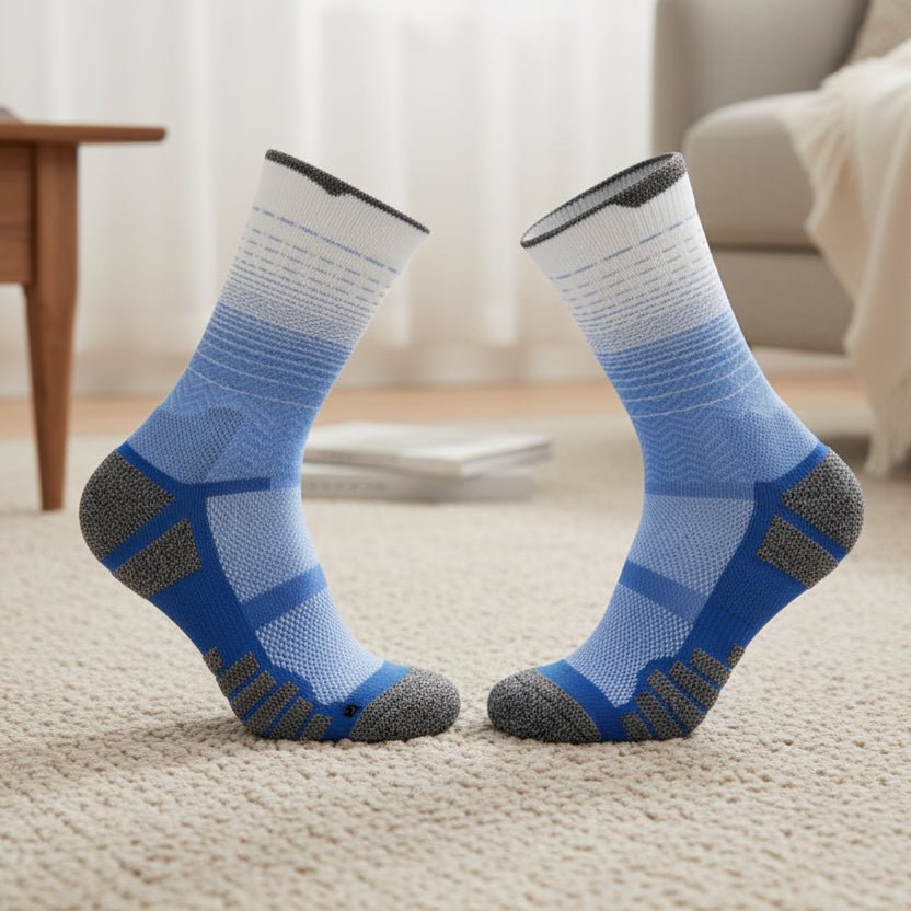 AeroStride atmungsaktive, gepolsterte Laufsocken gegen Blasen für Langstreckenläufer