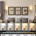 Cordless Rechargeable Wall Lamp Set for Ambient Lighting | Orntli