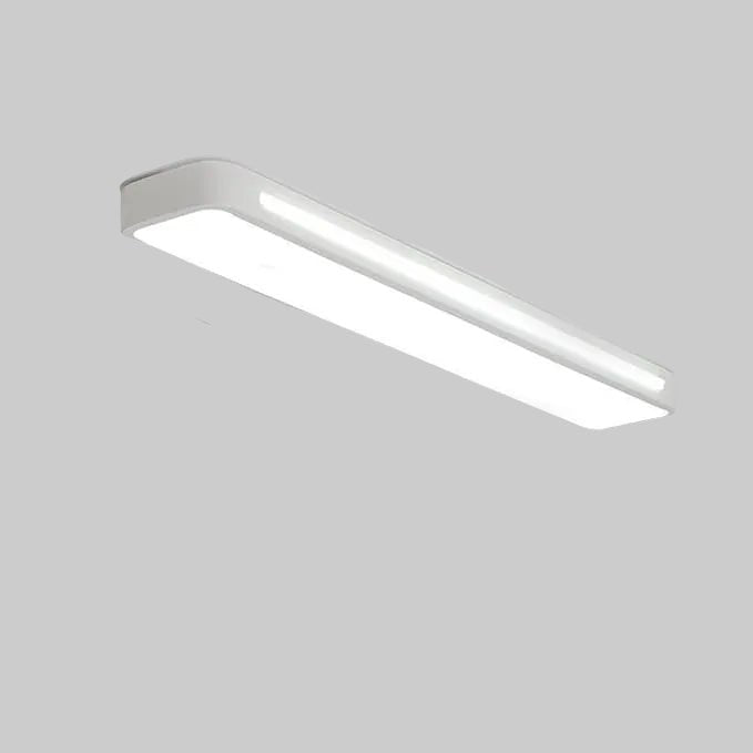 Lumină de plafon LED modernă dreptunghiulară, montaj la nivel, 24 pe 12 inci