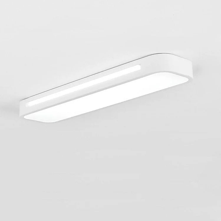 Lumină de plafon LED modernă dreptunghiulară, montaj la nivel, 24 pe 12 inci