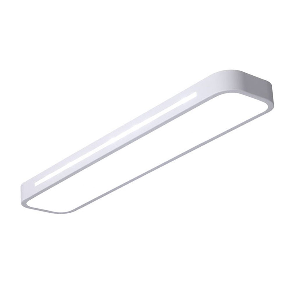 Lumină de plafon LED modernă dreptunghiulară, montaj la nivel, 24 pe 12 inci