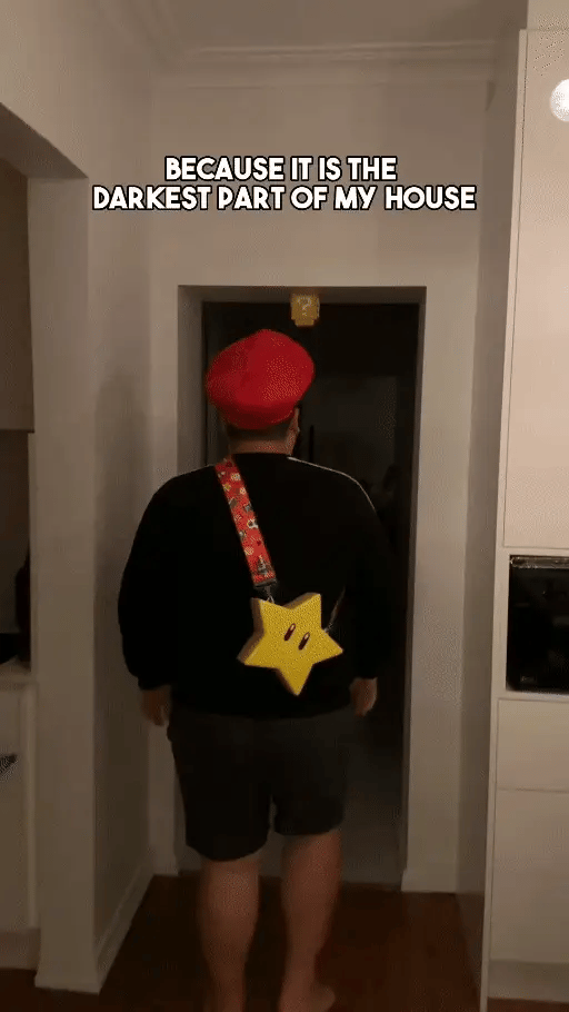 Illuminatore Blocco Domanda di Super Mario