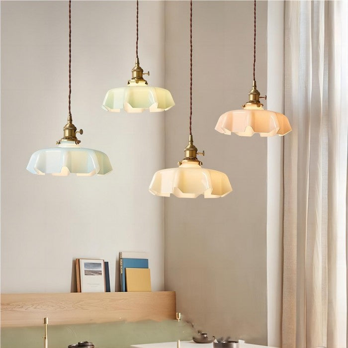 LumiFleur Üveg Függeszték Nosztalgikus Csillogással