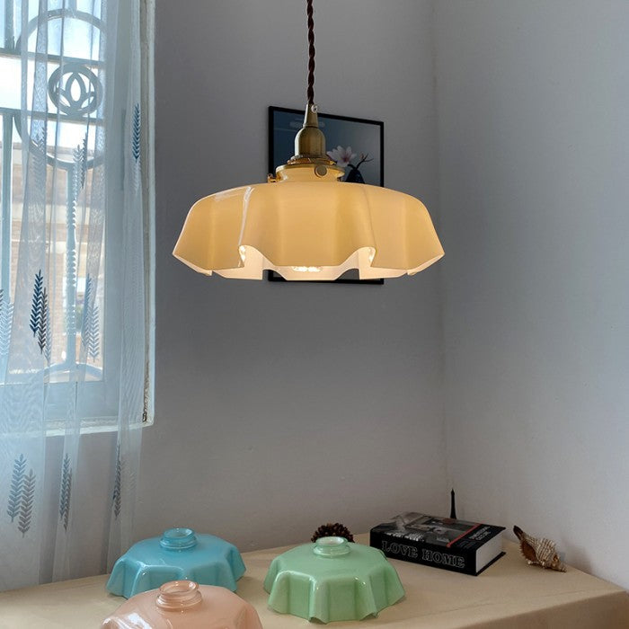LumiFleur Üveg Függeszték Nosztalgikus Csillogással
