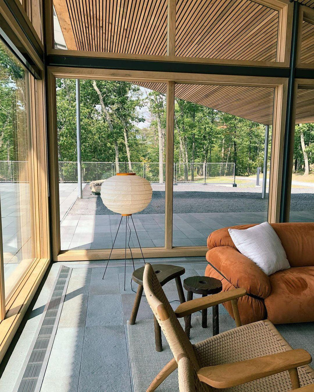Hikaru Rispapir Gulvlampe Mykt Ambient Lys Minimalistisk
