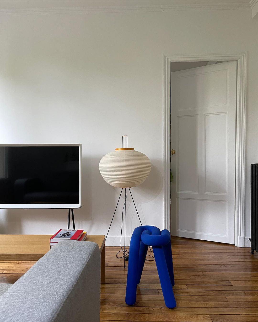 Hikaru Rispapir Gulvlampe Mykt Ambient Lys Minimalistisk
