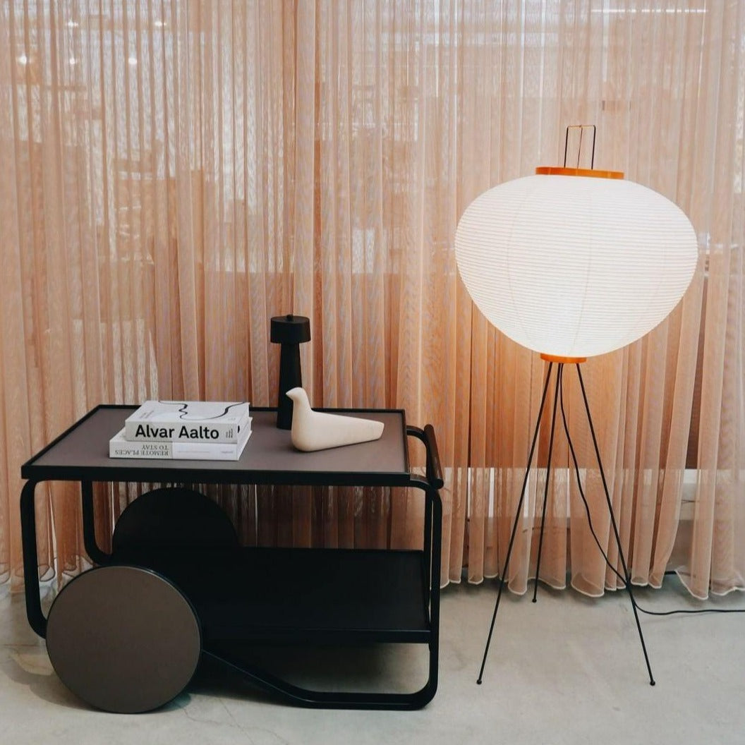 Hikaru Rispapir Gulvlampe Mykt Ambient Lys Minimalistisk