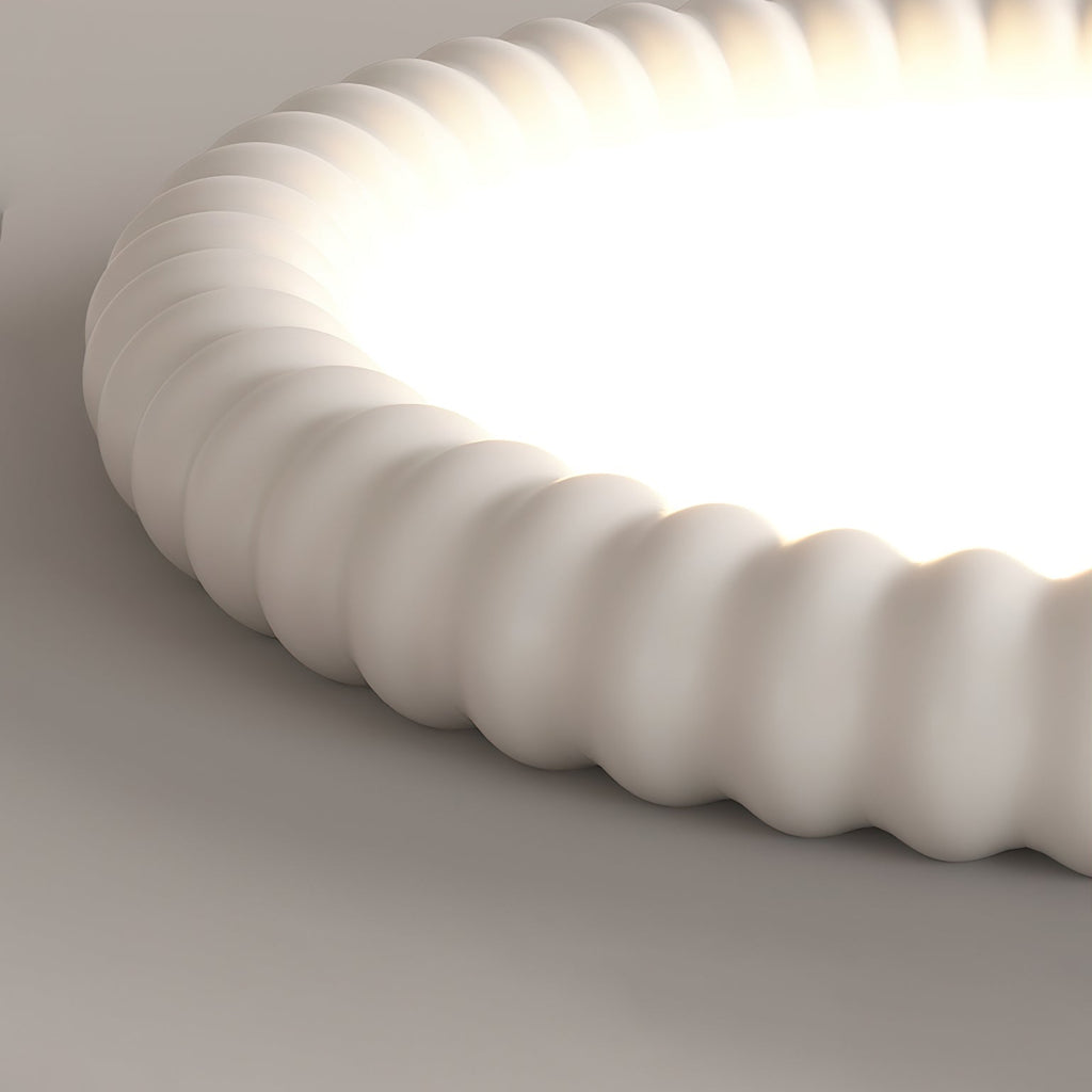 LumaWave Halo mennyezeti lámpa hullámos széllel és lágy fénnyel