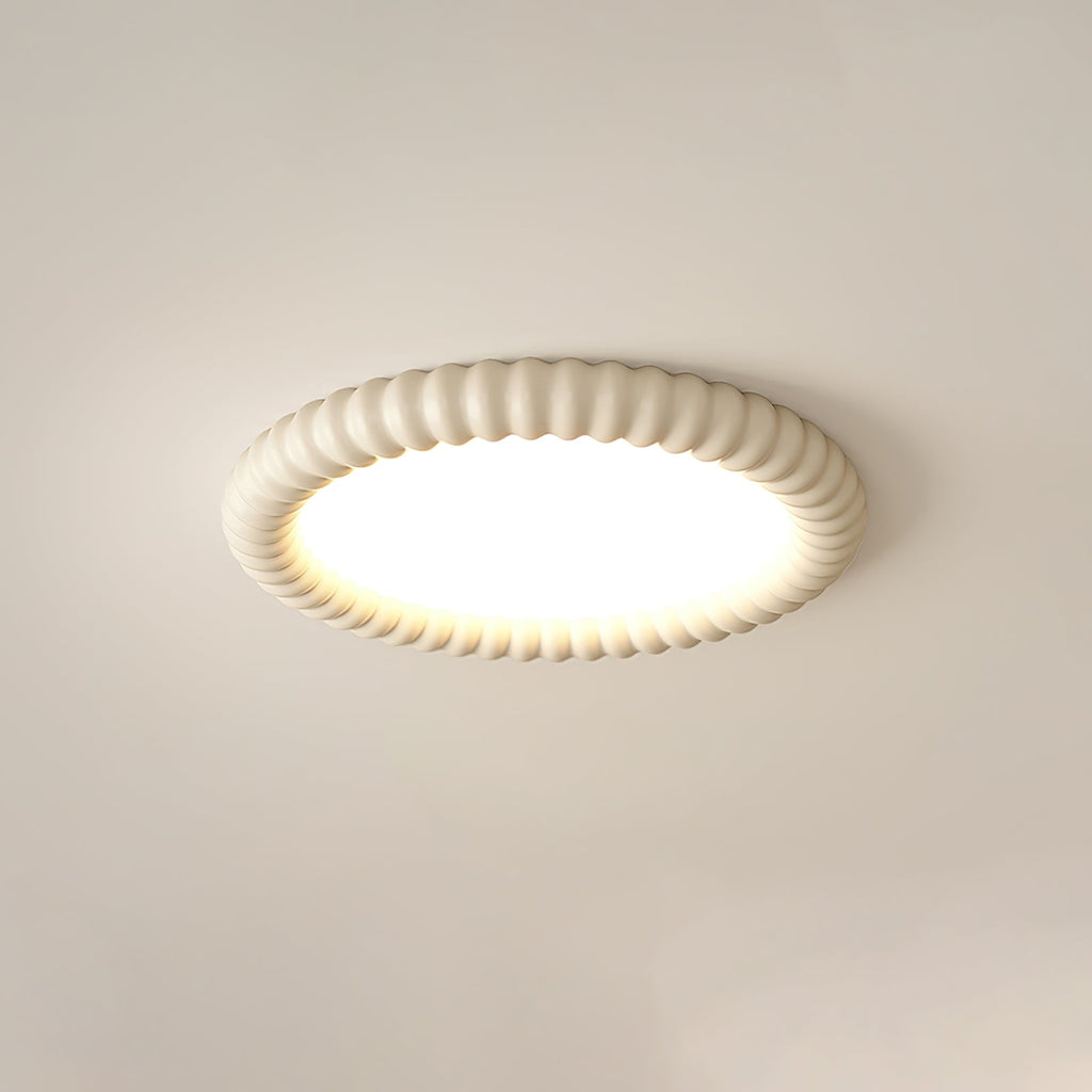 LumaWave Halo mennyezeti lámpa hullámos széllel és lágy fénnyel