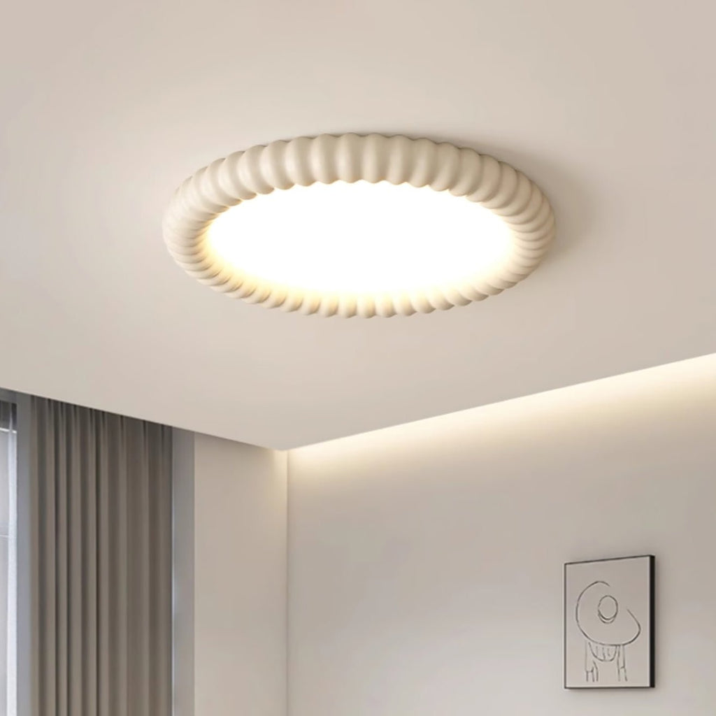 LumaWave Halo mennyezeti lámpa hullámos széllel és lágy fénnyel