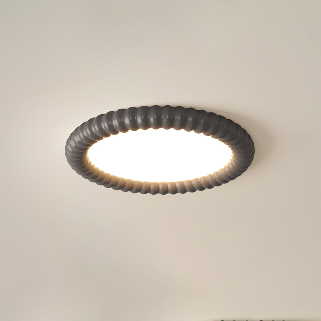 LumaWave Halo mennyezeti lámpa hullámos széllel és lágy fénnyel