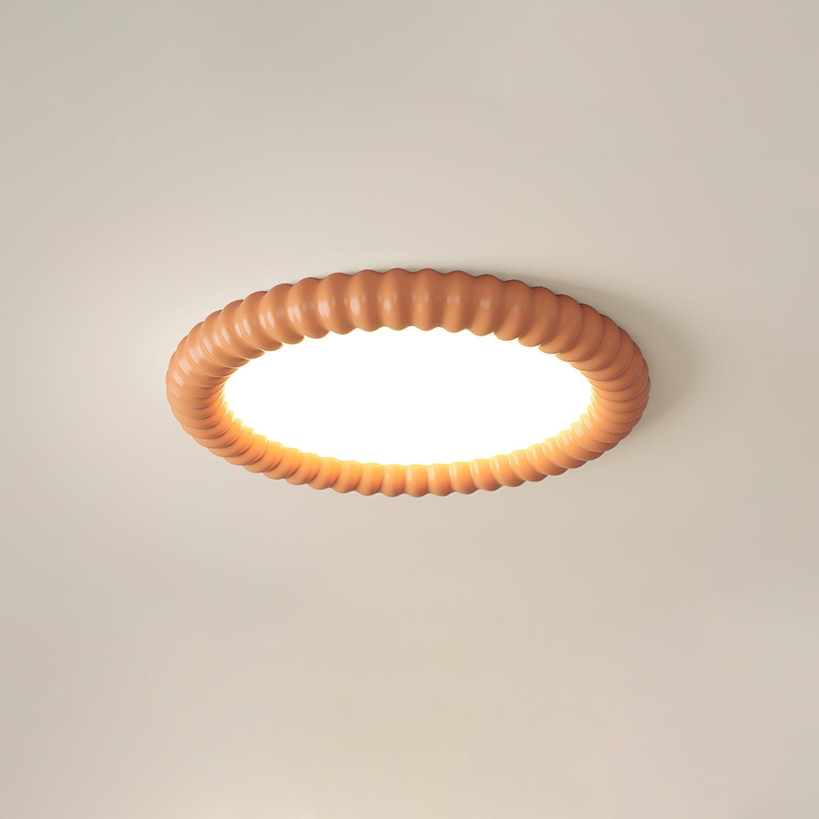 LumaWave Halo mennyezeti lámpa hullámos széllel és lágy fénnyel