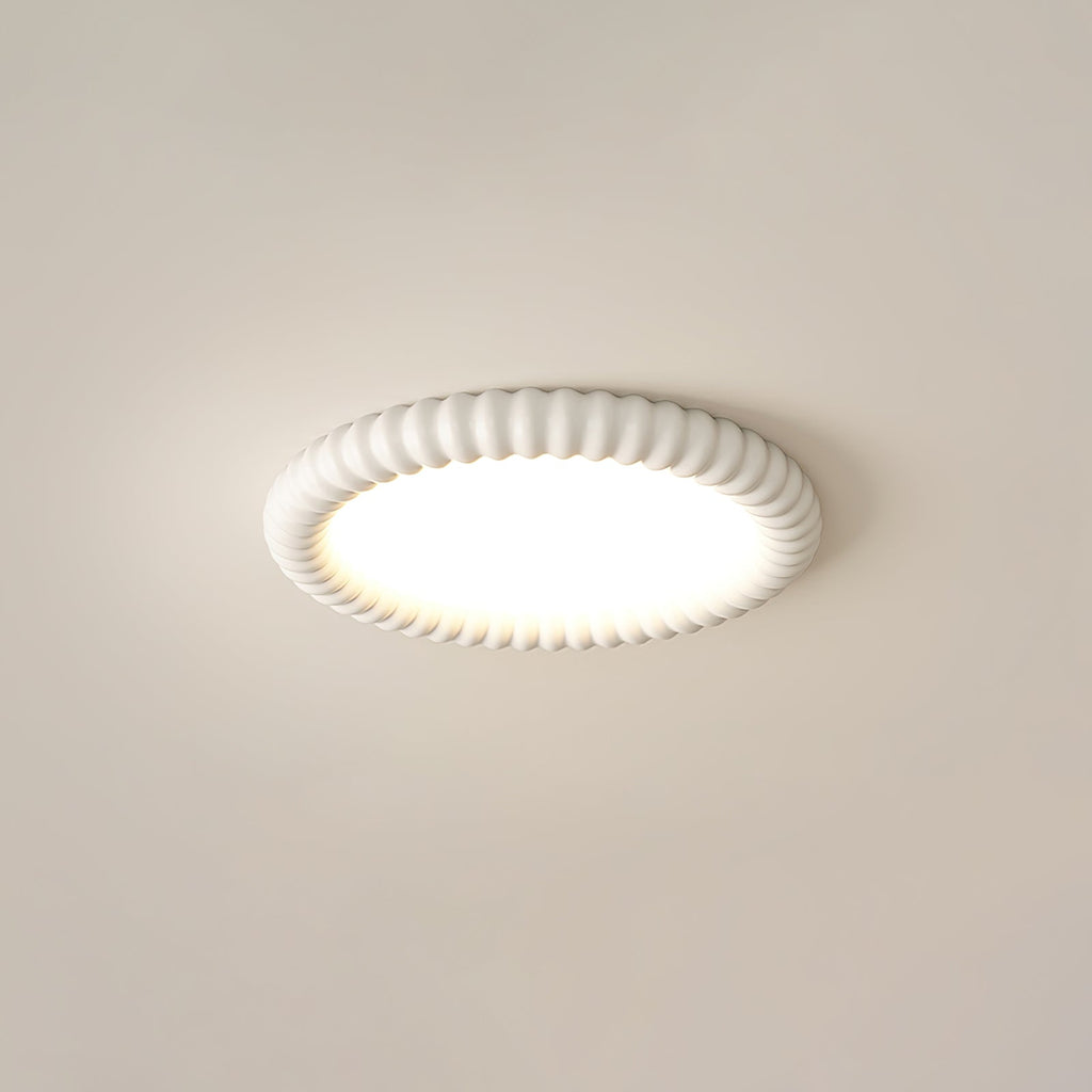 LumaWave Halo mennyezeti lámpa hullámos széllel és lágy fénnyel