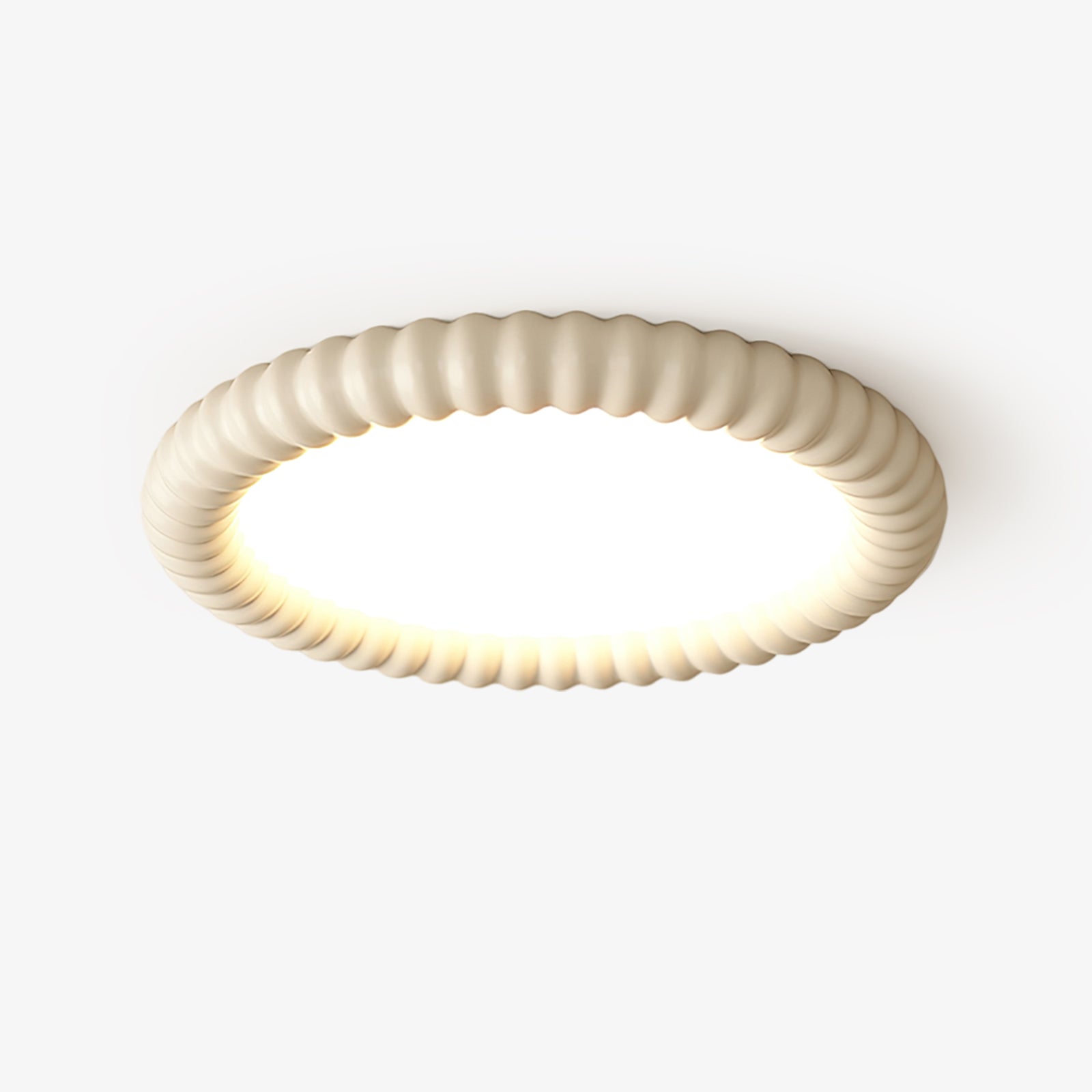 LumaWave Halo mennyezeti lámpa hullámos széllel és lágy fénnyel