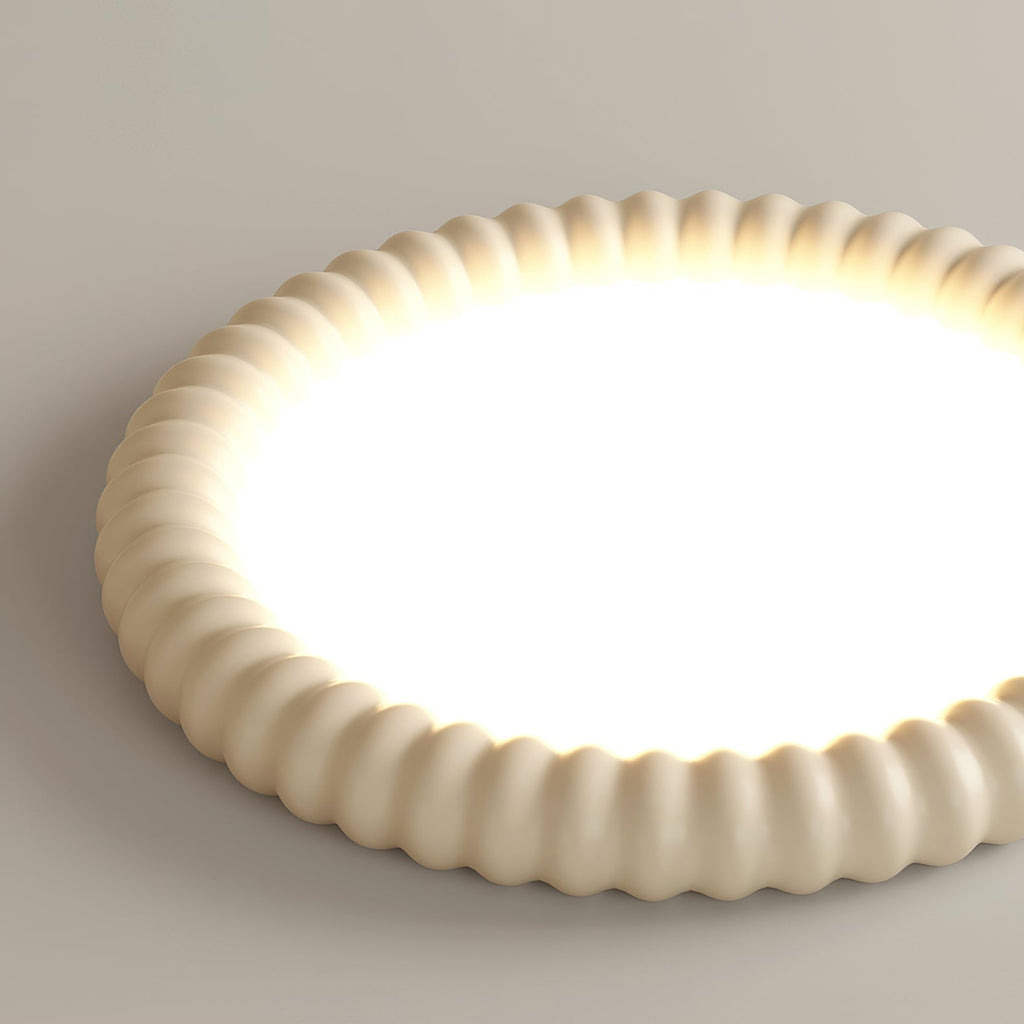 LumaWave Halo mennyezeti lámpa hullámos széllel és lágy fénnyel