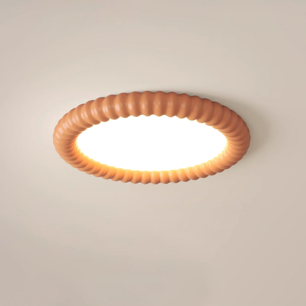 LumaWave Halo mennyezeti lámpa hullámos széllel és lágy fénnyel
