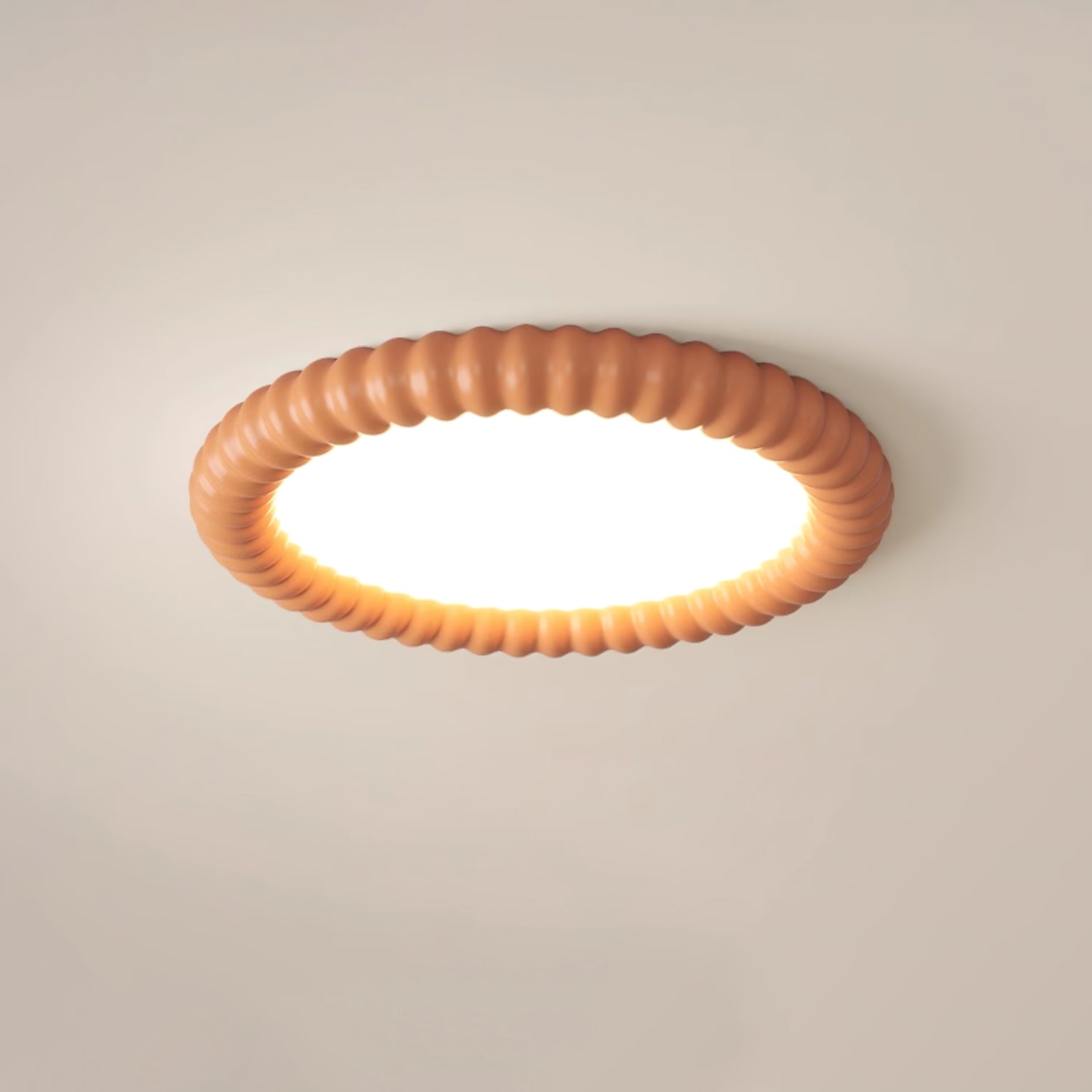LumaWave Halo mennyezeti lámpa hullámos széllel és lágy fénnyel
