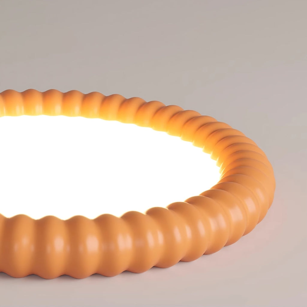 LumaWave Halo mennyezeti lámpa hullámos széllel és lágy fénnyel