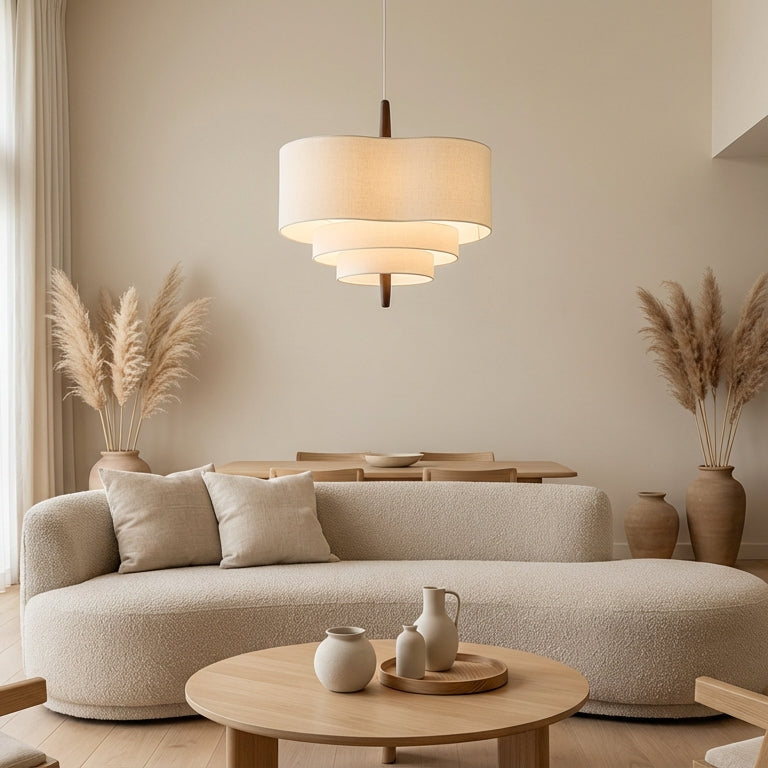 Stilig organisk taklampe i skandinavisk design av LumaNest