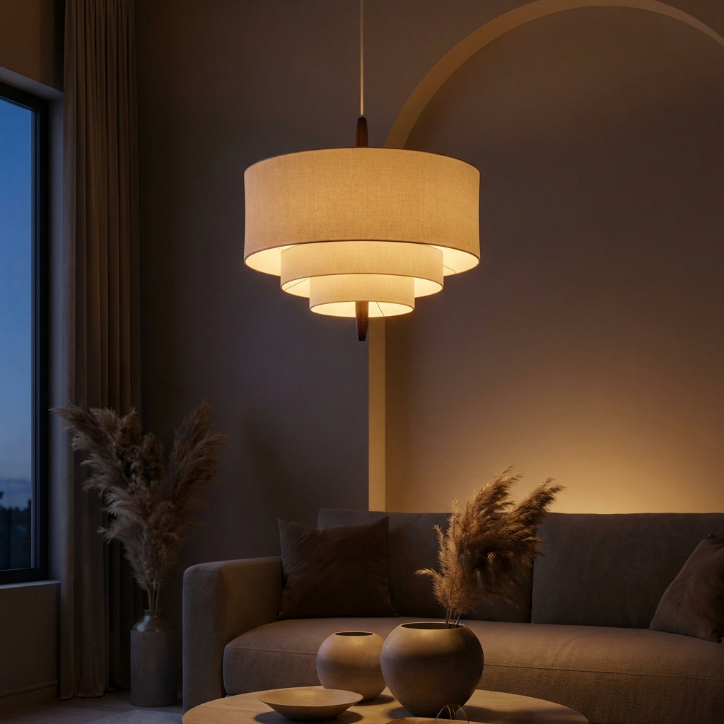 Stilvolle organische Deckenlampe im skandinavischen Design von LumaNest