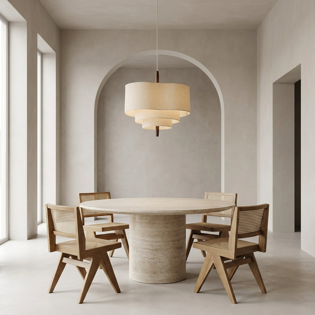 Stilig organisk taklampe i skandinavisk design av LumaNest