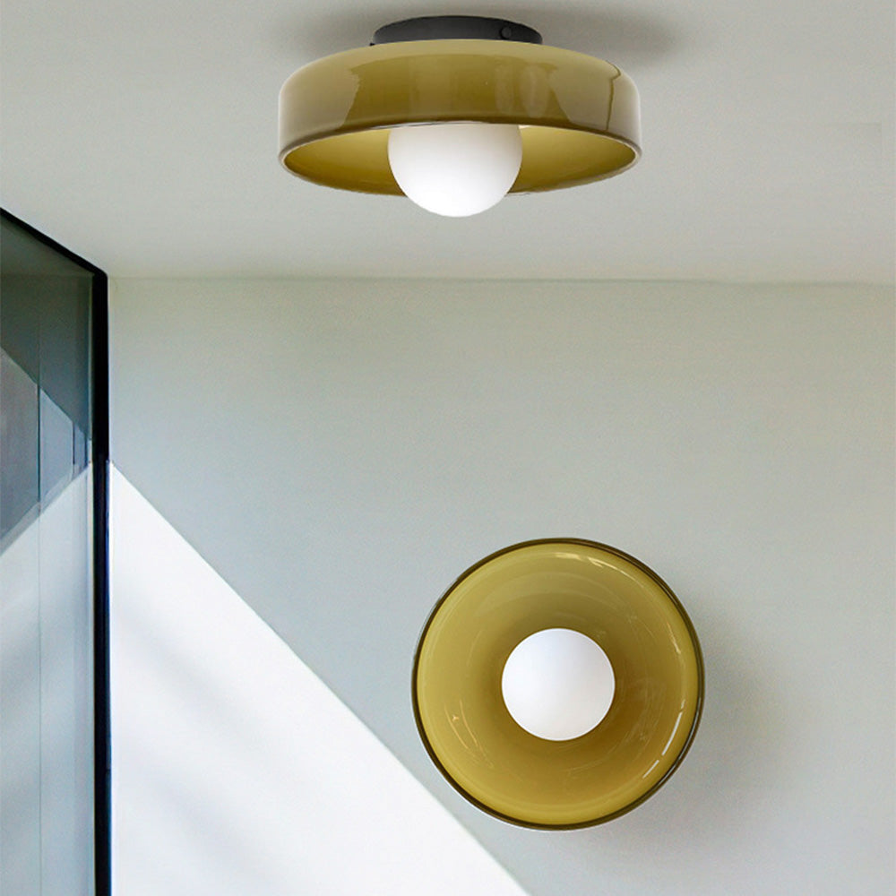 Rund Innfelt Taklampe | Moderne Kjøkken- og Gangarmatur