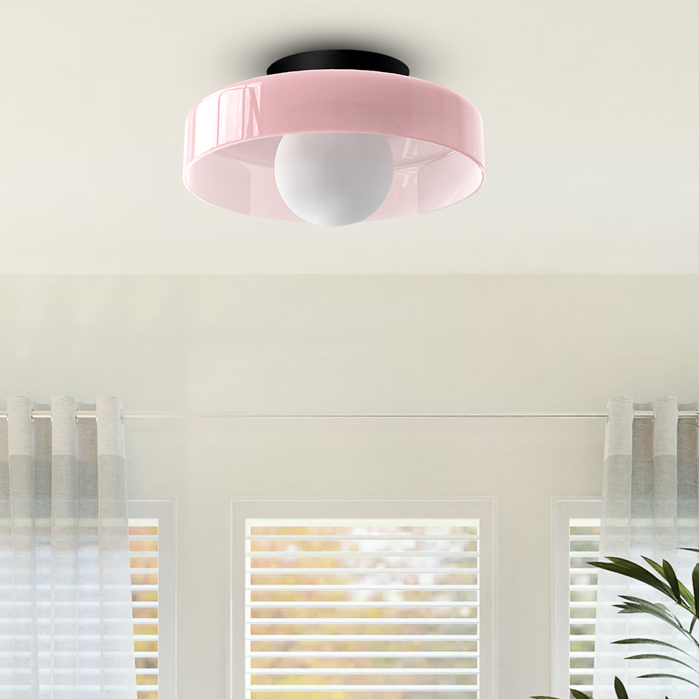 Rund Innfelt Taklampe | Moderne Kjøkken- og Gangarmatur